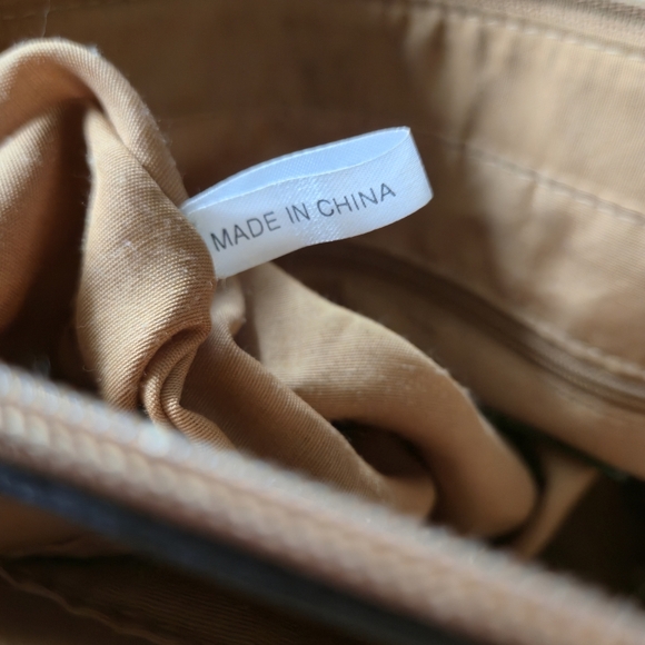 Relic by Fossil Tan Braided Handle Hobo Bag Slouchy Shoulder Tote - Picture 9 of 9